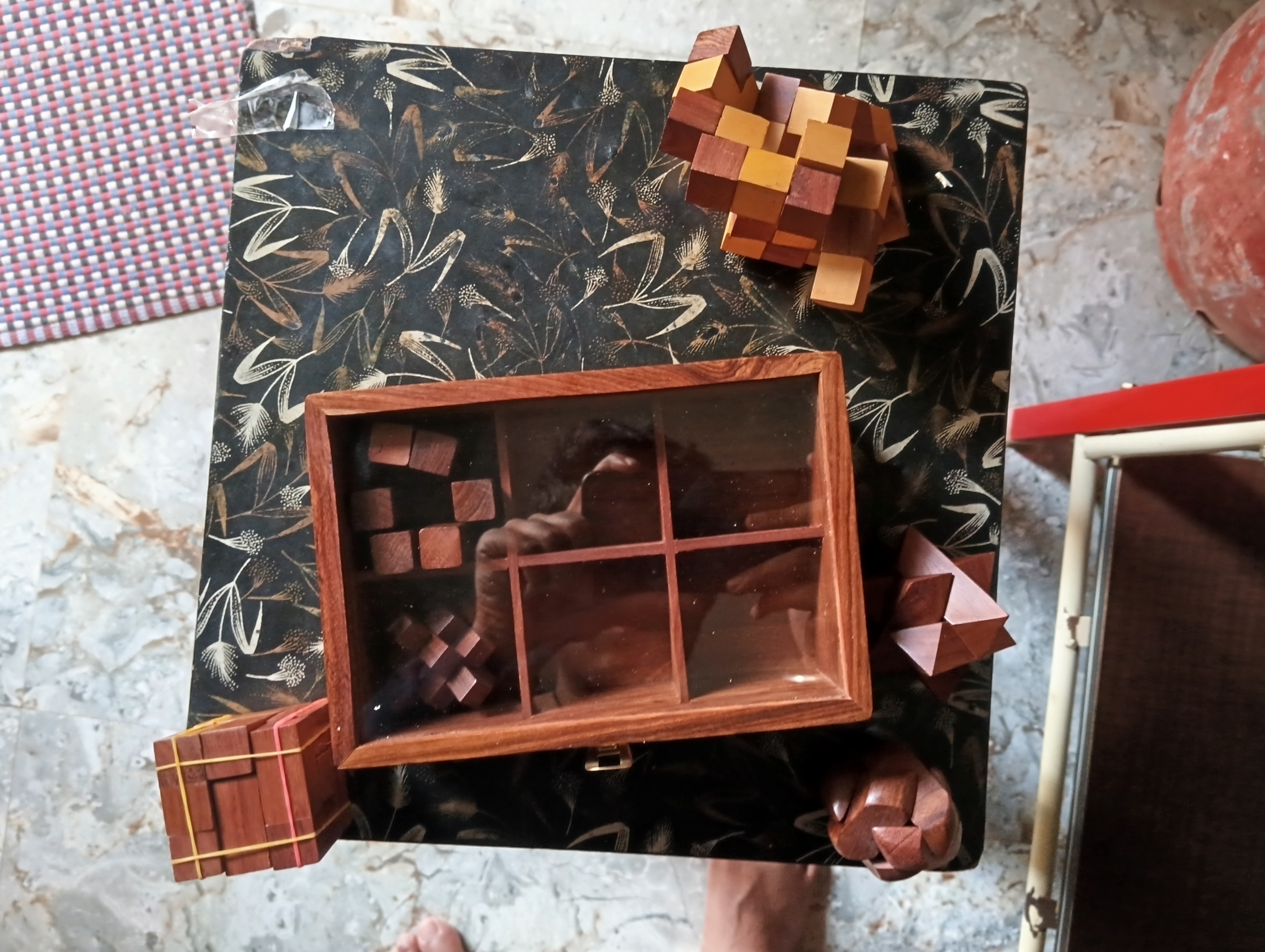 Wodden puzzle sets